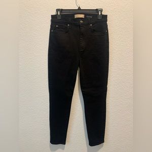 7 For All Mankind “luxe vintage Aubrey” black jean